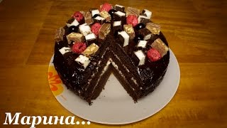 видео Шоколадный торт в мультиварке