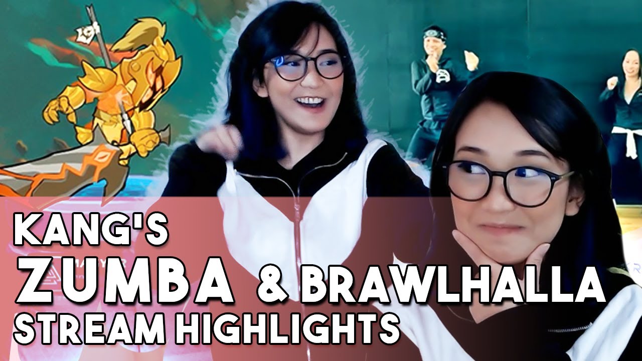 Kang Dupet plays Brawlhalla and does Zumba on Twitch Live Stream Highlights