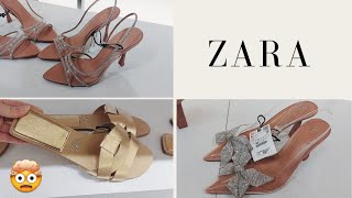 صنادل ديال صيف و المناسبات من زارا مع الأثمنة🤎🌟 Sandales ZARA