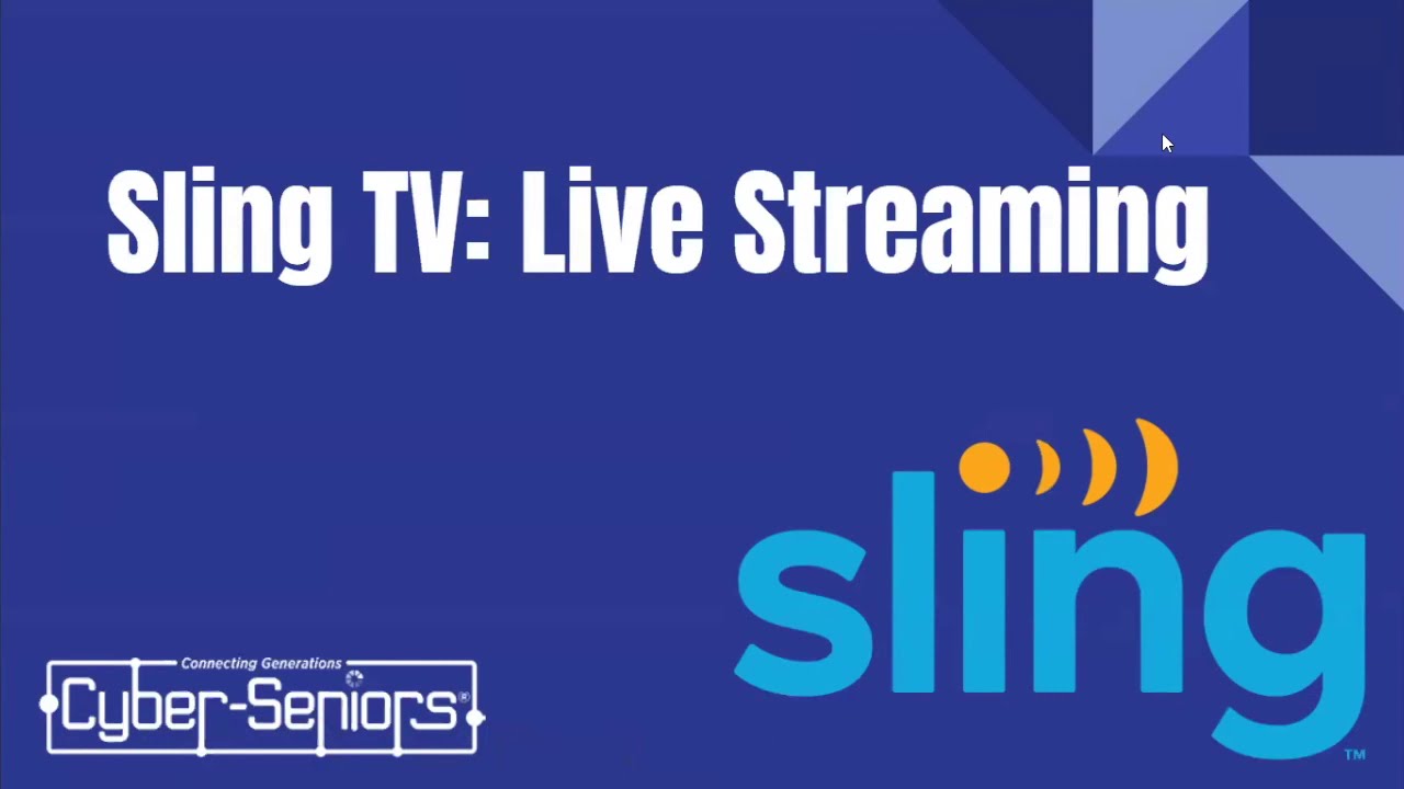 Sling TV Watch Live Shows