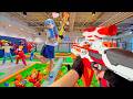 Nerf War | Amusement Park Battle 146 (Nerf First Person Shooter)