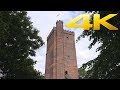 4k  medieval tower krnan in helsingsborg sweden