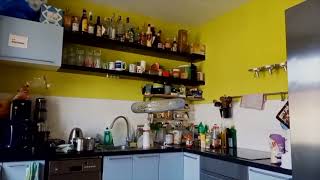 The flying torus in the kitchen