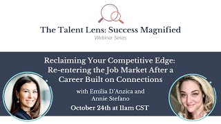 Reclaiming Your Competitive Edge: Re-entering the Job Market After a Career Built on Connections