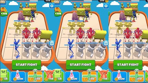 Merge Master Blue Monster Funny Game level 65-69