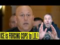 HOLY POETIC JUSTICE!  Police Chief CRIES about ICE Detaining and IDing COPS!
