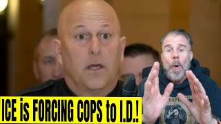HOLY POETIC JUSTICE!  Police Chief CRIES about ICE Detaining and IDing COPS!