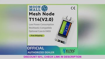 Meshtastic New Heltec T114 V2 Tracker Nordic nRF52840 SX1262 LoRaWAN LoRa Arduino Devboard Low Power