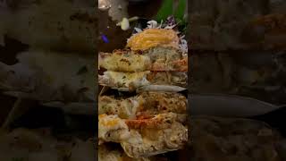 បង្កងអប់ឈីសឆ្ងាញ់ណាស់​ lobster cheese yummy delicious restaurant