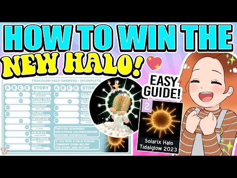 NEW HALO ANSWERS!* WIN 2023 STARLIGHT HALO! All Correct Story