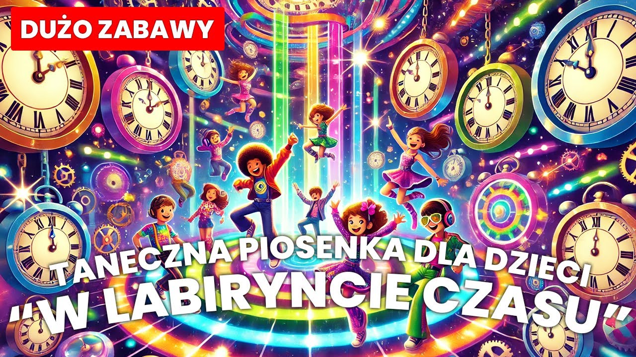 Mój Wolny Czas Piosenka Klasa 2 Youtube "W labiryncie czasu" | Piosenki dla dzieci, taneczne | Dobra zabawa i