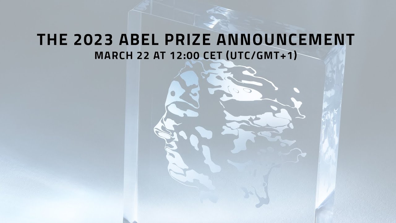 The 2023 Abel Prize announcement YouTube