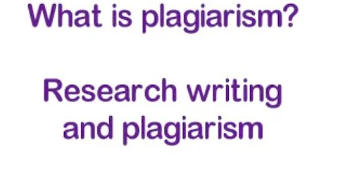 What is Plagiarism? Thesis/Research Writing and Plagiarism - DayDayNews