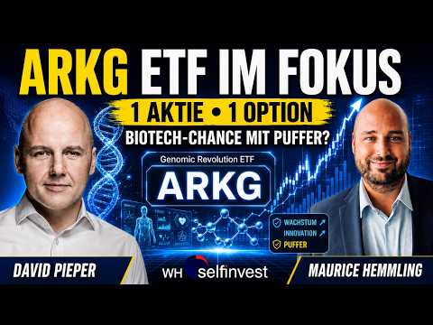 ARK Genomic Revolution ETF (ARKG) im Fokus. Eine Aktie, eine Option - Börseneinkommen leicht gemacht