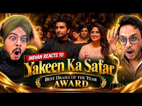 Indian Reacts to Yakeen Ka Safar Winning Best Drama of the Year | LEGENDARY WIN! 🏆🔥 | The Mehfil