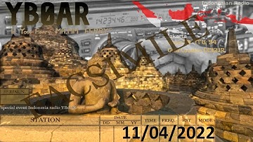 YB0AR eQSL (in this Description or YB0AR QRZ.COM)  20M-Band (11/04/2022)