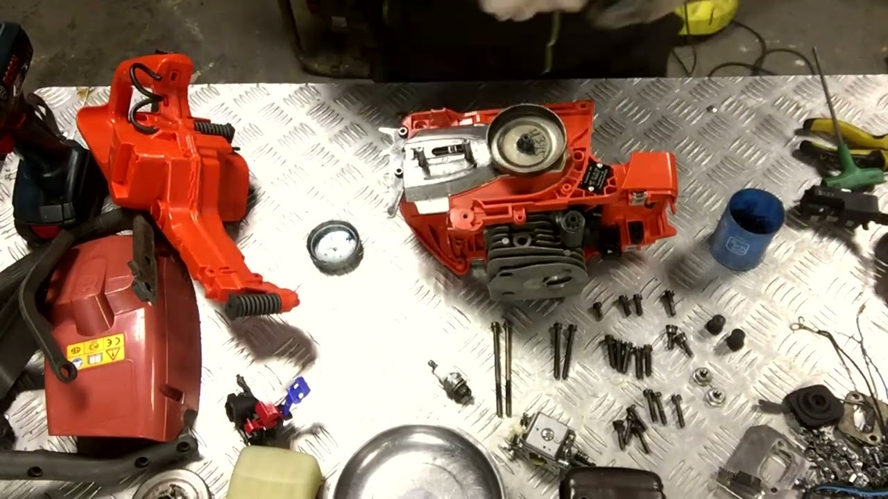 Husqvarna 340 не заводится. Ремонт и обслуживание.