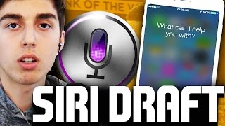 SIRI DRAFTS MY TEAM! NBA 2K16 DRAFT