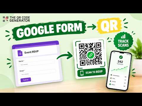 How to Make a QR Code for a Google Form (Free, Trackable)