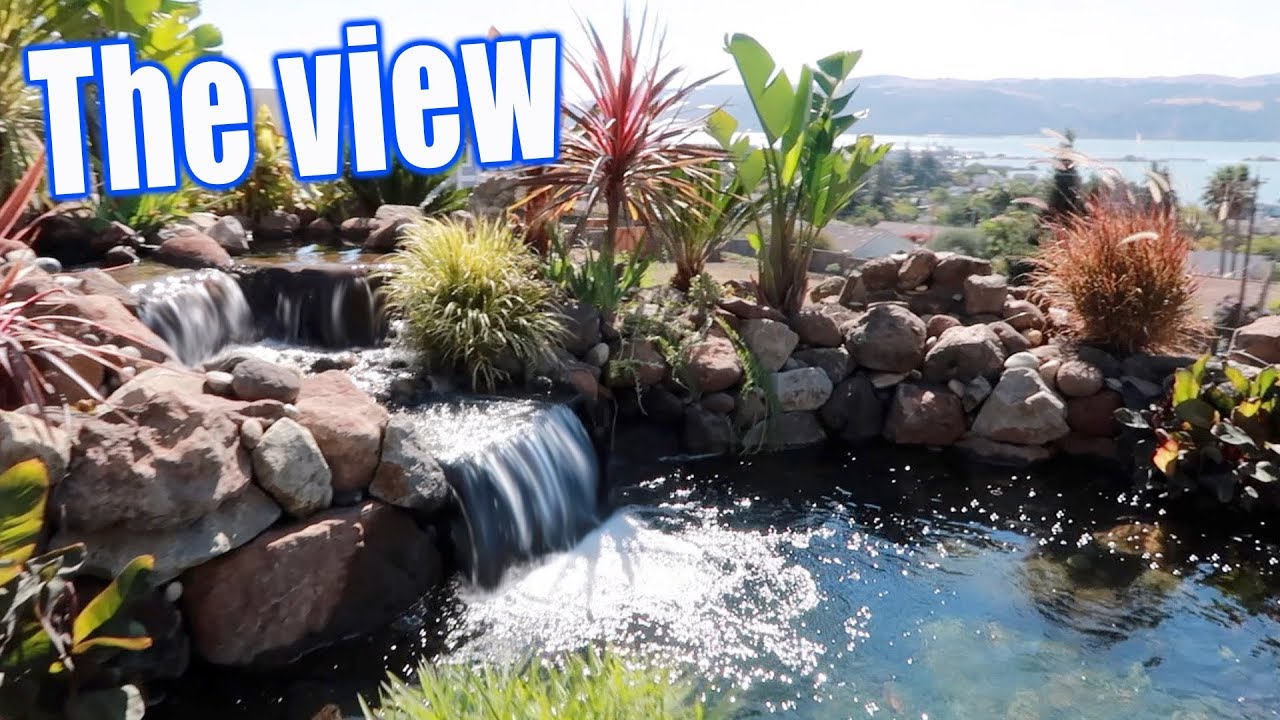 Million Dollar View with a KOI POND! - YouTube