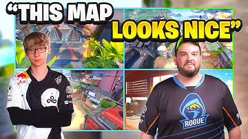 TenZ, Hiko, Aceu React to New *Leaked* Valorant Map *Breeze*