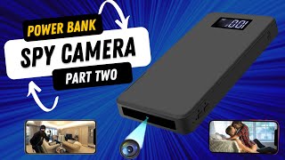 How to Record on the Power Bank Hidden Camera (64 GB Spy Camera) screenshot 5