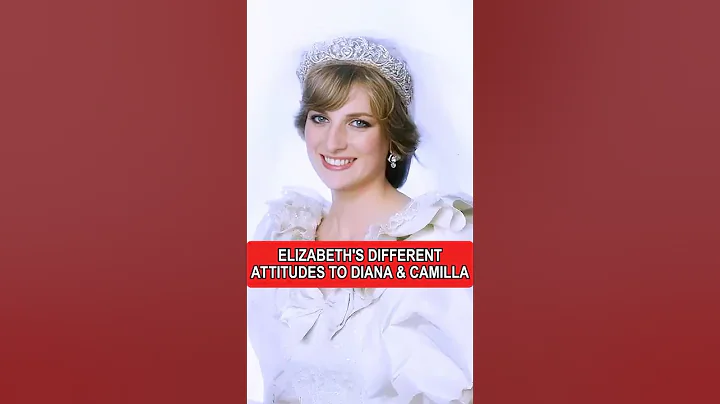 Queen Elizabeth’s different attitudes to Princess Diana & Camilla at their wedding#royal #shorts