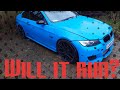 Modified Flood damaged Salvage Bmw e92 335d, Will it live on?