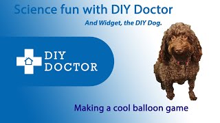 Kids fun science with DIY Doctor Making a balloon game