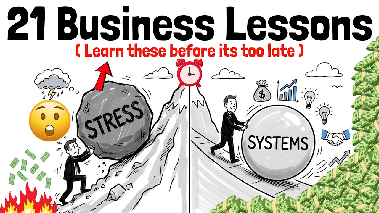 21 Business Lessons Every Small Business Owner Needs (Learn These Before It's Too Late)