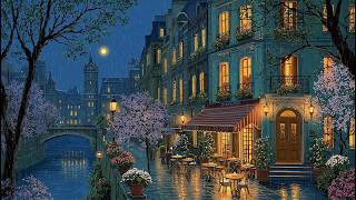 it’s a rainy night in 1940’s paris with soft oldies playing in another room (rain sounds) screenshot 5