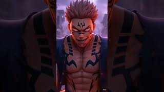 Ai video anime Yuji itadore, sukuna, power #likeandsubscribe #viral #emotions #anime #shorts