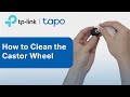 Tapo Setup Guide | Robot Vacuum Maintenance: How to Clean the Caster Wheel