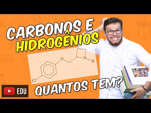 Fórmula de bastão: como contar os átomos? [M21A01E13]
