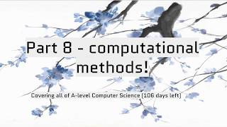Famous Computational Methods - A-level Computer Science Profile