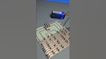 Elektromechanische 7-segment displaybesturing #zaferyildiz