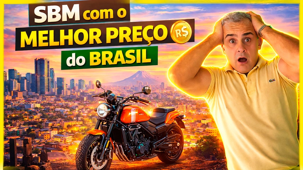 ACABOU PRA HONDA: SBM com o MELHOR PREÇO do BRASIL !!!!