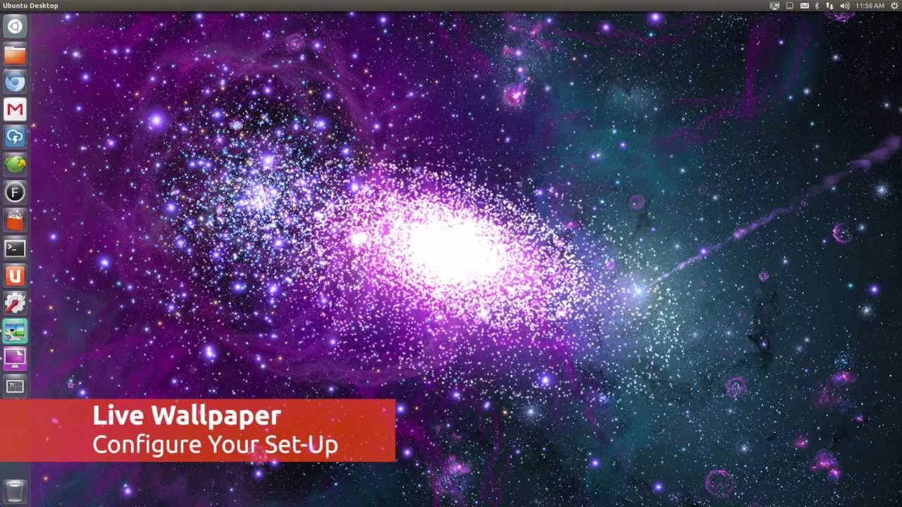 Live Wallpaper in Ubuntu - YouTube