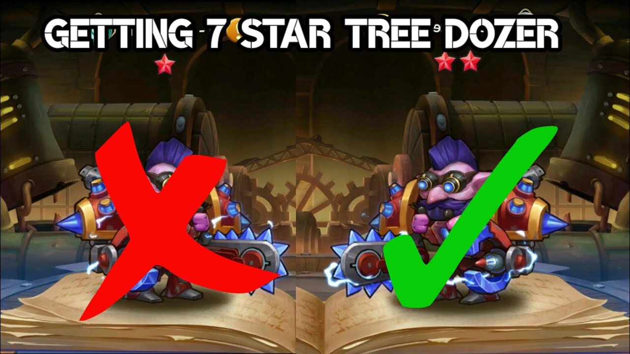 Getting 7 star Tree Dozer F1 | epic summoners - YouTube