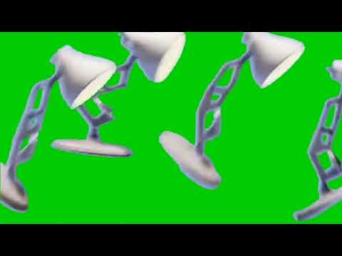 Pixar Luxo Jr Lamp S 10 Stampede Green Screen 