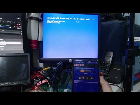 Baffa-X: Loading MSX1 program using Cassette input