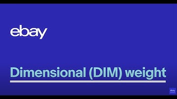 Understanding Dimensional Weight