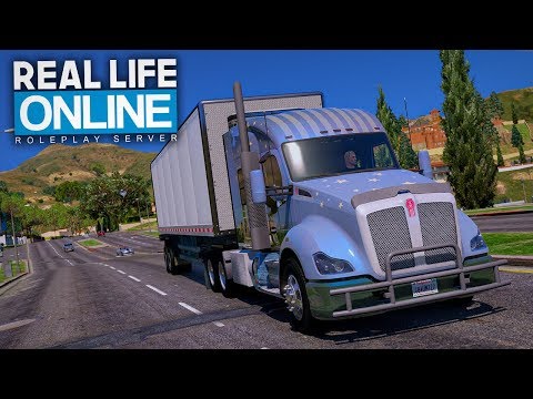 Lastkraftwagenfahrer! TUT TUT - GTA 5 Real Life Online