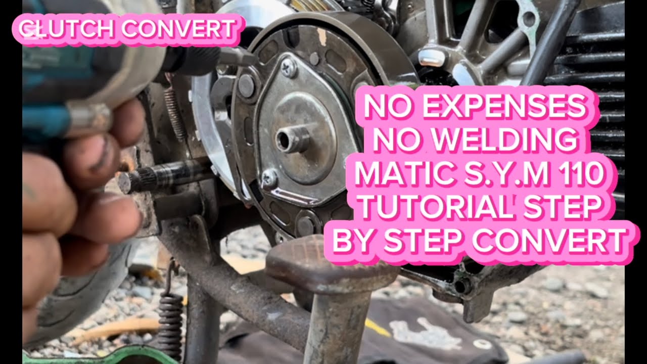 CLUTCH CONVERT NO WELDING NO EXPENSES (BOY BERTOD)