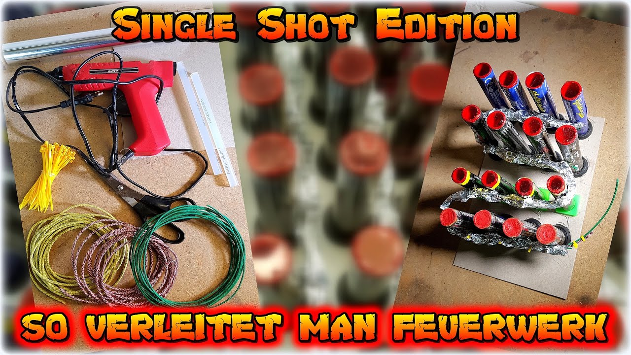 Tutorial | So Verleitest DU selbst ein Verbund aus Feuerwerk | MSD Firework