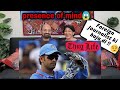 M. S DHONI THUG LIFE AND PRESENCE OF MIND VIDEO | Reaction !!