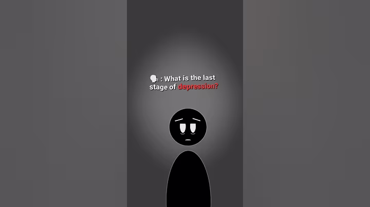 Last stage of depression #viral #sad #vent #animation #youtubeshorts #youtube