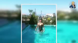 Zuhal Topal Adeta Şov Yaptı Havuzun Içinden Mayosuyla Saniye Saniye Paylaştı