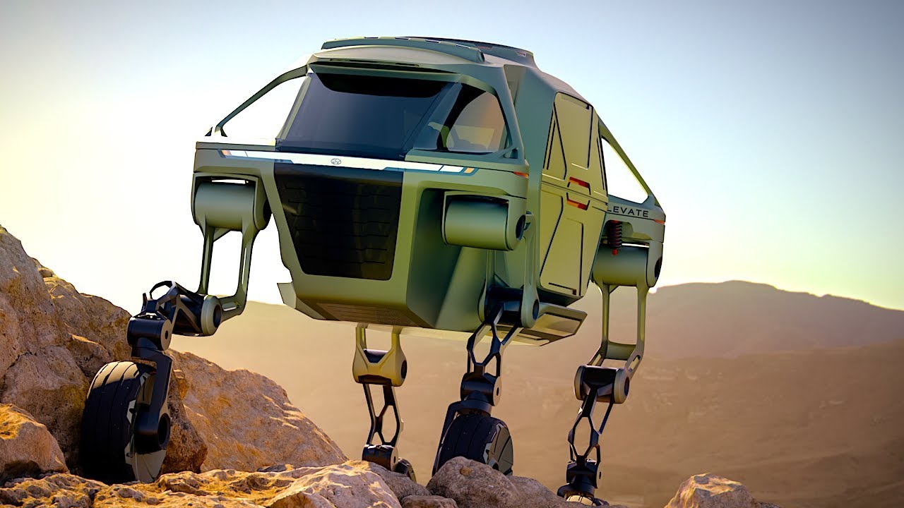 This Hyundai Can Climb Anything Go Anywhere Walking Electric Autonomous
