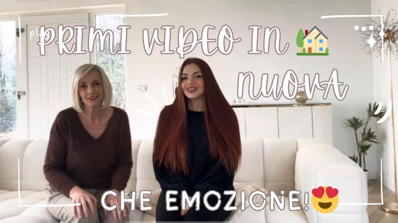 PRIMI VIDEO IN 🏡 NUOVA!! GRANDE EMOZIONE ♥️ || NOORENK 
